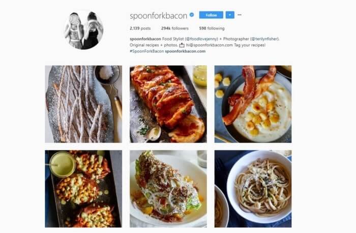 Crear un plato para Instagram
